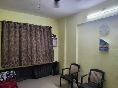 Living Room Image of 490 Sq.ft 1 BHK Apartment / Flat for rent in Raunak Bliss, Kasarvadavali Thane for Rs. 18280