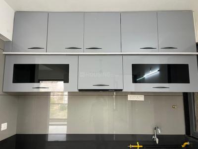 Kitchen Image of 1550 Sq.ft 3 BHK Apartment / Flat for rent in Serenity Life, Vaishno Devi Circle Ahmedabad for Rs. 24000