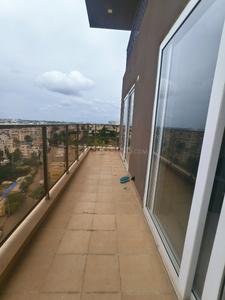 Balcony Image of 1865 Sq.ft 3 BHK Apartment / Flat for sale in Aruna Trivik Windwalk by Shri Aruna Constructions Pvt Ltd, Yelahanka New Town Bengaluru for Rs. 20900000