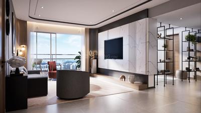 Hall Image of 2600 Sq.ft 4 BHK Apartment / Flat for sale in Mantra One Residences by Burgundy, Mundhwa Pune for Rs. 37500000