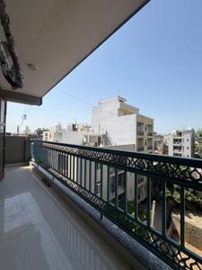 Balcony Image of 1300 Sq.ft 3 BHK Builder Floor for rent in Chhattarpur New Delhi for Rs. 26500