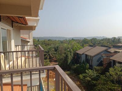 Balcony Image of 640 Sq.ft 1 BHK Apartment / Flat for sale in Pilerne Goa for Rs. 8600000