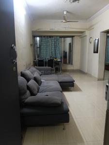 Hall Image of 890 Sq.ft 2 BHK Apartment / Flat for rent in Kopar Khairane Navi Mumbai for Rs. 45000