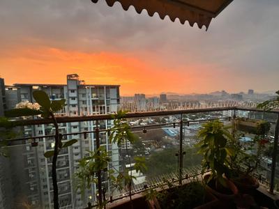 Balcony Image of 920 Sq.ft 2 BHK Apartment / Flat for sale in Bhandari 7 Plumeria Drive, Punawale Pune for Rs. 12500000