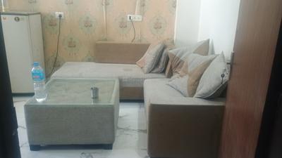 Living Room Image of 600 Sq.ft 1 BHK Builder Floor for rent in Narayan Vihar Jaipur for Rs. 15000