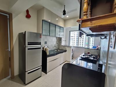 Kitchen Image of 600 Sq.ft 1 BHK Apartment / Flat for rent in V Uptown, Ravet Pune for Rs. 25000