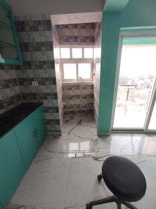 Kitchen Image of 1200 Sq.ft 3 BHK Apartment / Flat for rent in Rajwada Altitude Block 1, Saha Para Kolkata for Rs. 35000