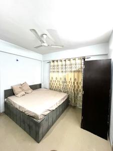 Bedroom Image of 1060 Sq.ft 2 BHK Apartment / Flat for rent in Space Park I, Mahalakshmi Nagar Indore for Rs. 19000