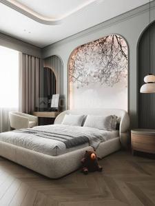 Bedroom Image of 1800 Sq.ft 3 BHK Apartment / Flat for sale in Puppalaguda Hyderabad for Rs. 12700000