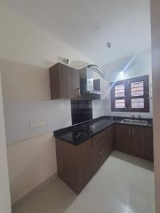 Kitchen Image of 700 Sq.ft 1 BHK Builder Floor for rent in HSR Layout Bengaluru for Rs. 35000