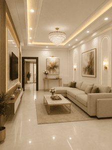 Living Room Image of 1650 Sq.ft 3 BHK Apartment / Flat for sale in Sector 107 Noida for Rs. 7800000