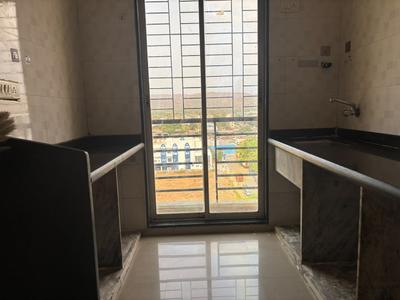 Kitchen Image of 660 Sq.ft 1 BHK Apartment / Flat for rent in Bhagwati Neelkanth Heights, Kalamboli Navi Mumbai for Rs. 16500