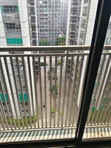 Balcony Image of 2115 Sq.ft 3 BHK Apartment / Flat for rent in Gala Aria, South Bopal Ahmedabad for Rs. 40000