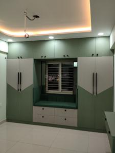Bedroom Image of 1450 Sq.ft 3 BHK Apartment / Flat for rent in Praneeth Pranav Solitaire, Bachupally Hyderabad for Rs. 45000