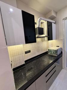 Kitchen Image of 400 Sq.ft 1 BHK Builder Floor for rent in Shastri Nagar New Delhi for Rs. 11000