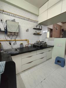 Kitchen Image of 1053 Sq.ft 2 BHK Apartment / Flat for rent in Satellite Ahmedabad for Rs. 35000