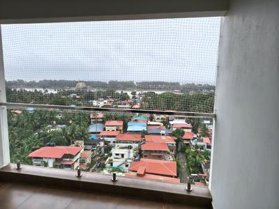 Balcony Image of 1705 Sq.ft 3 BHK Apartment / Flat for rent in Global Riva, Kodailbail Mangalore for Rs. 55000