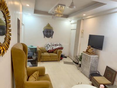 Hall Image of 710 Sq.ft 1 BHK Builder Floor for rent in Airoli Navi Mumbai for Rs. 30000