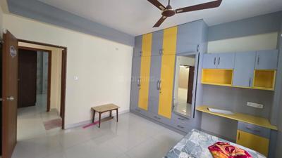 Bedroom Image of 1500 Sq.ft 3 BHK Apartment / Flat for rent in Jayani Paradise, Mahadevapura Bengaluru for Rs. 70000