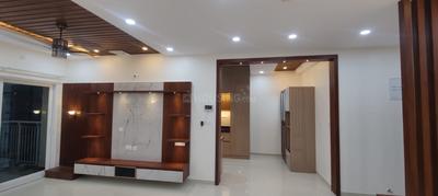 Hall Image of 1700 Sq.ft 3 BHK Apartment / Flat for rent in L And T Olivia At Raintree Boulevard, Sahakara Nagar Bengaluru for Rs. 73000