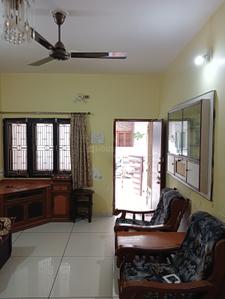 Living Room Image of 900 Sq.ft 1 BHK Duplex for rent in Diwalipura Vadodara for Rs. 9000