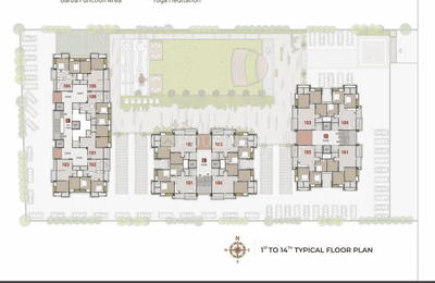Image of 1625 Sq.ft 3 BHK Apartment / Flat for sale in Prince Elegance, Sima Nagar, Surat for Rs. 5850000