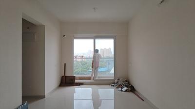 Living Room Image of 650 Sq.ft 1 BHK Apartment / Flat for rent in Ashar Arize, Kalwa Thane for Rs. 30000