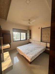 Bedroom Image of 1320 Sq.ft 3 BHK Apartment / Flat for rent in Samraat Tropicano, Anandvalli Nashik for Rs. 46000
