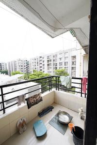 Balcony Image of 1125 Sq.ft 2 BHK Apartment / Flat for sale in New Maninagar Ahmedabad for Rs. 3800000