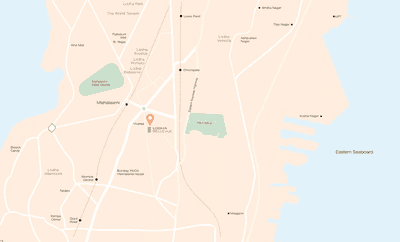 Image of 1400 Sq.ft 3 BHK Apartment / Flat for sale in Agripada, Mumbai for Rs. 59800000