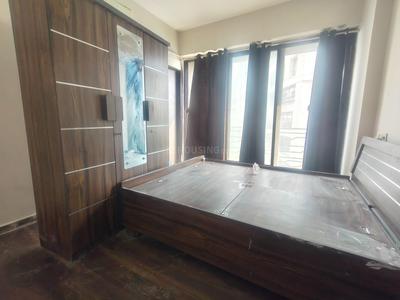 Bedroom Image of 250 Sq.ft 1 RK Apartment / Flat for rent in Shreem Gini Lake Gardenz, Makarba Ahmedabad for Rs. 14000
