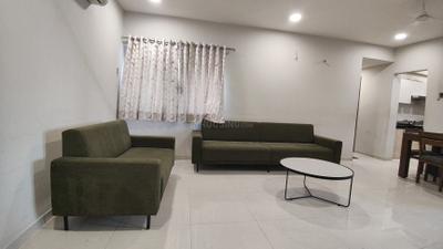 Living Room Image of 1475 Sq.ft 2.5 BHK Apartment / Flat for rent in Adani Elysium, Shantigram Ahmedabad for Rs. 38000