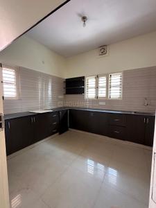Kitchen Image of 1000 Sq.ft 1 BHK Builder Floor for rent in Murugeshpalya Bengaluru for Rs. 26000