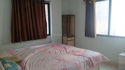 Bedroom Image of 700 Sq.ft 1 BHK Apartment / Flat for rent in Pankaj Nagar Surat for Rs. 17000