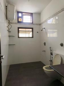 Bedroom Two Image of 4200 Sq.ft 4 BHK Independent House for rent in Sanjaynagar Bengaluru for Rs. 300000