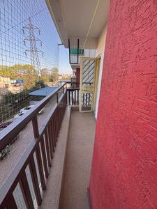 Balcony Image of 1050 Sq.ft 3 BHK Apartment / Flat for rent in Agrawal Sagar Landmark, Ayodhya Bypass Bhopal for Rs. 17000