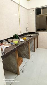 Kitchen Image of 716 Sq.ft 1 BHK Apartment / Flat for rent in Ghatkopar West Mumbai for Rs. 44000