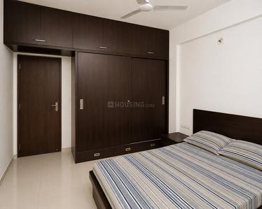 Bedroom Image of 1600 Sq.ft 2 BHK Apartment / Flat for rent in Shree Narayan Exotica, Memnagar Ahmedabad for Rs. 30000