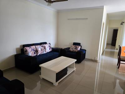 Hall Image of 1200 Sq.ft 2.5 BHK Apartment / Flat for rent in Mantri Webcity, Narayanapura Bengaluru for Rs. 50000