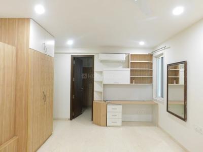 Bedroom Image of 2000 Sq.ft 3 BHK Apartment / Flat for rent in Banjara Hills Hyderabad for Rs. 65000