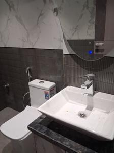 Bathroom Image of 500 Sq.ft 1 RK Builder Floor for rent in Sector 28 Gurgaon for Rs. 28000