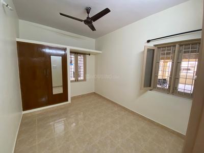 Bedroom Image of 710 Sq.ft 1 BHK Builder Floor for rent in Murugeshpalya Bengaluru for Rs. 23000