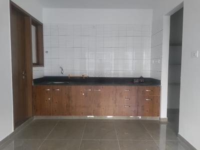 Kitchen Image of 1500 Sq.ft 3.5 BHK Apartment / Flat for rent in Malabar Exotica, Tragad Ahmedabad for Rs. 28000