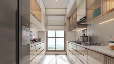 Kitchen Image of 1055 Sq.ft 2 BHK Apartment / Flat for sale in Sukruth Avadh, Bhiwandi Thane for Rs. 5599000