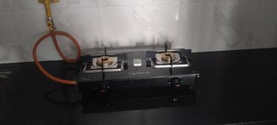 Kitchen Image of 971 Sq.ft 2 BHK Apartment / Flat for rent in Swagat Homes, Udhna Surat for Rs. 20000