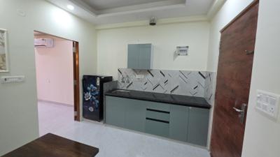 Kitchen Image of 600 Sq.ft 1 BHK Apartment / Flat for rent in Karolan Ka Barh Jaipur for Rs. 19500