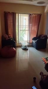 Hall Image of 600 Sq.ft 1 BHK Apartment / Flat for rent in Ganraj Heights, Thakurli Thane for Rs. 12000