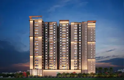 Image of 2110 Sq.ft 3 BHK Apartment / Flat for sale in Shriram Codename King Life, Koyambedu, Chennai for Rs. 26000000
