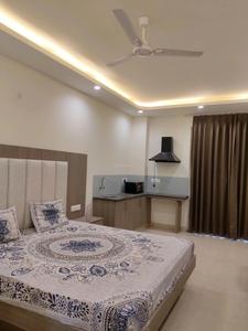 Bedroom Image of 1500 Sq.ft 1 RK Builder Floor for rent in Tulip Monsella, Sector 53 Gurgaon for Rs. 25000