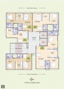 Image of 580 Sq.ft 1 BHK Apartment / Flat for sale in Vighnaharta Aaradhya, Vikhroli East, Mumbai for Rs. 8490000